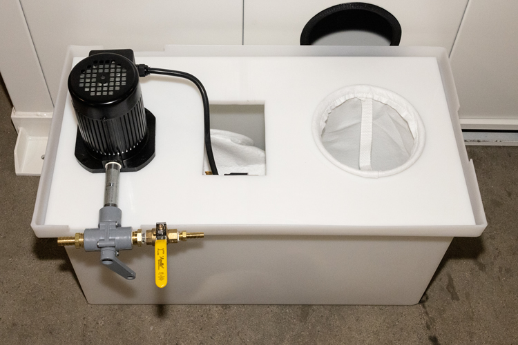 BB15f Burr Bench Filtration System
